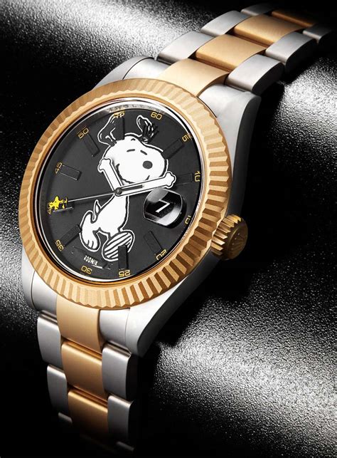 snoopy rolex watch